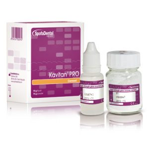 Spofa Dental Kavitan PRO, 15G PLV Shade A2 + 10G LIQ-0