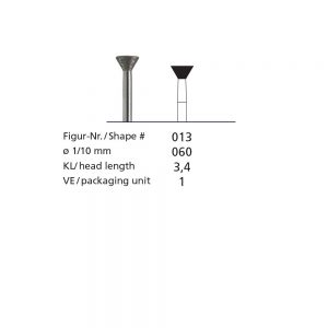 Electroplated HP diamonds - Shape # 013 -Blue / Medium-0