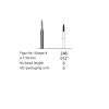 Electroplated HP diamonds - Shape # 248 - 012 mm-0
