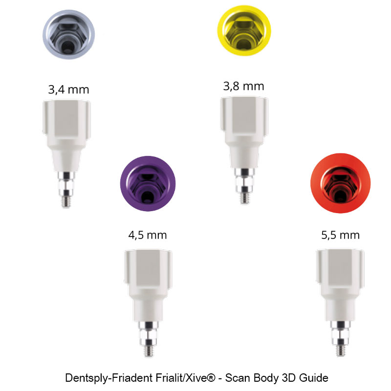 Nttrading DentsplyFriadent Frialit/Xive® Scan Body 3D Guide Doha
