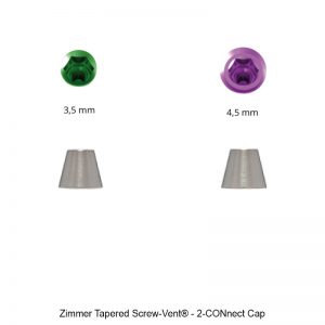 Nt-trading Zimmer Tapered Screw-Vent® - 2-CONnect Cap-0