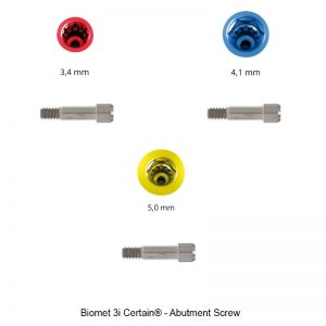 Nt-trading Biomet 3i Certain® - Abutment Screw-0