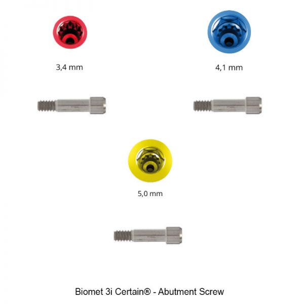 Nt-trading Biomet 3i Certain® - Abutment Screw-0
