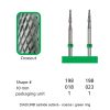 DIADUR® carbide cutters - Green ring - Shape 198-0
