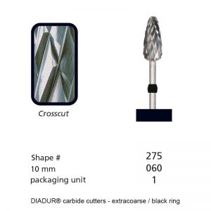 DIADUR® Carbide Cutters - Black Ring - Shape 275-0