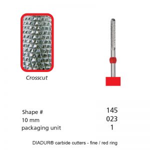 DIADUR® carbide cutters - Red ring super-tech - Shape 145 - 023mm-0