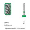 DIADUR® Carbide Cutters - Green Ring - Shape 145-0