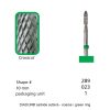 DIADUR® carbide cutters - Green ring - Shape 289-0
