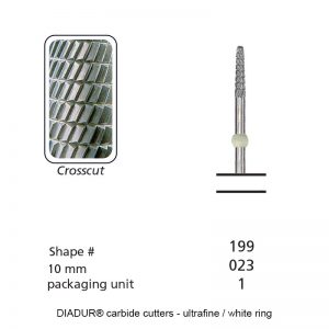 DIADUR® carbide cutters - White ring star - Shape 199 - 023mm-0