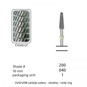 DIADUR® carbide cutters - White ring star - Shape 200 - 040mm-0
