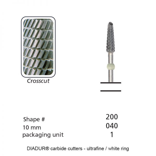 DIADUR® carbide cutters - White ring star - Shape 200 - 040mm-0