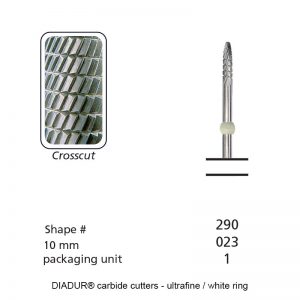 DIADUR® carbide cutters - White ring star - Shape 290 - 023mm-0