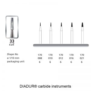 DIADUR® carbide instruments - 33 - Shape 170-0