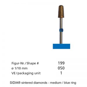 SIDIA® sintered diamonds - Macro - Shape 199-0
