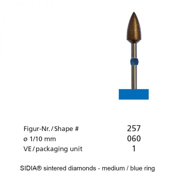 SIDIA® sintered diamonds - Macro - Shape 257-0