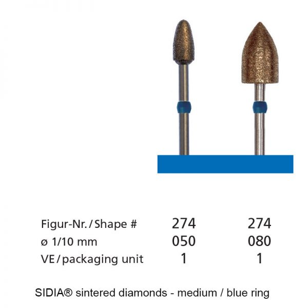 SIDIA® sintered diamonds - Macro - Shape 274-0