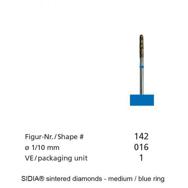 SIDIA® sintered diamonds - FG Macro - Shape 142-0
