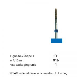 SIDIA® sintered diamonds - HP Macro - Shape 131-0