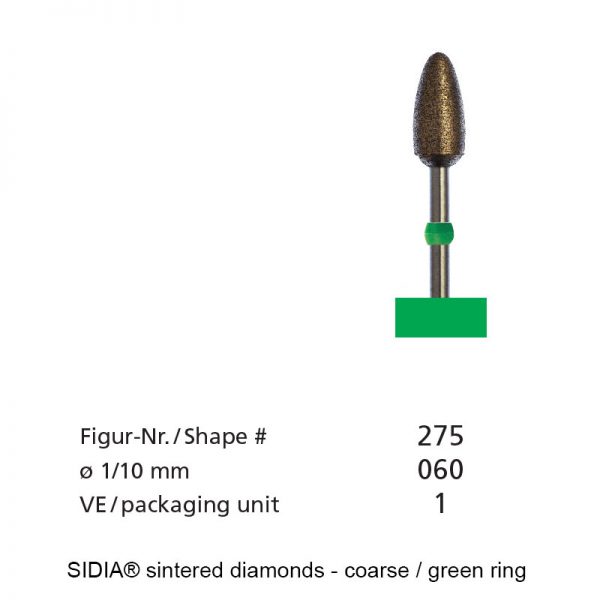 SIDIA® sintered diamonds - Turbo - Shape 275-0