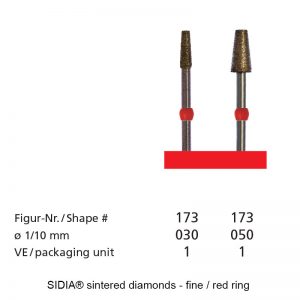 SIDIA® sintered diamonds - Micro - Shape 173-0