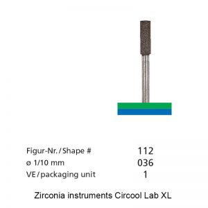 Zirconia instruments Circool Lab XL - Shape 112 - 036mm-0