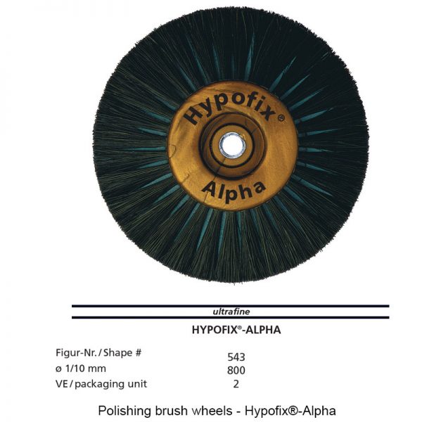 Polishing brush wheels - Hypofix®-Alpha-0
