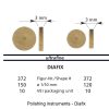 Polishing instruments - Diafix - Shape 372-0