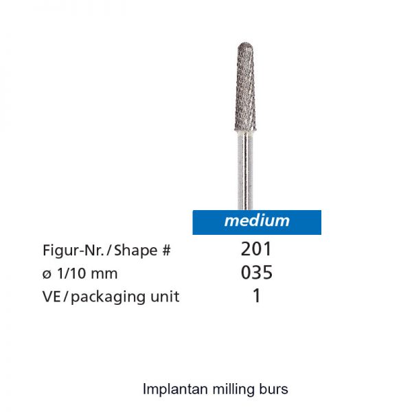 Implantan milling burs-0