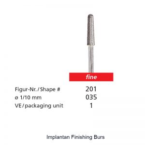 Implantan Finishing Burs-0