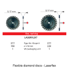 Flexible diamond discs - Laserflex-0