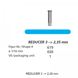 Reducer 3 –> 2,35 mm-0