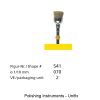 Polishing Instruments - Unifix - Shape 541-0