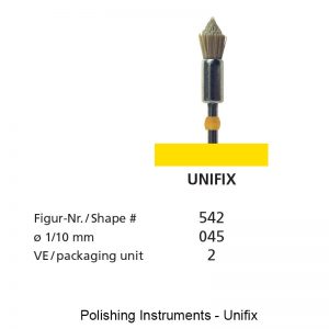 Polishing Instruments - Unifix - Shape 542-0