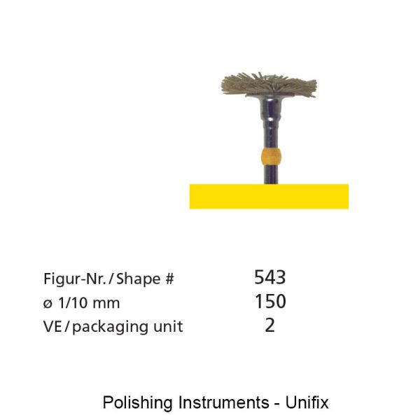 Polishing Instruments - Unifix - Shape 543-0