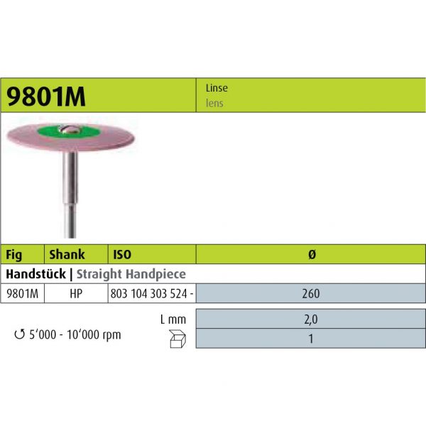 Jota 9801M - 260 - HP (Polishers & Brushes) -0