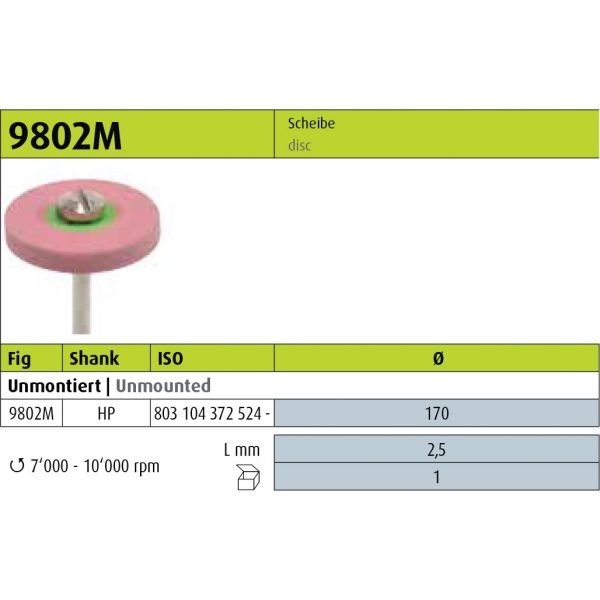 Jota 9802M - 170 - HP (Polishers & Brushes) -0