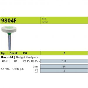 Jota 9804F - 110 - HP (Polishers & Brushes) -0