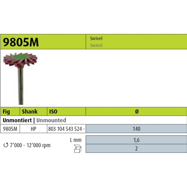 Jota 9805M - 140 - HP (Polishers & Brushes) -0