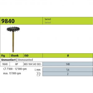 Jota 9840 - 140 - HP (Polishers & Brushes) -0