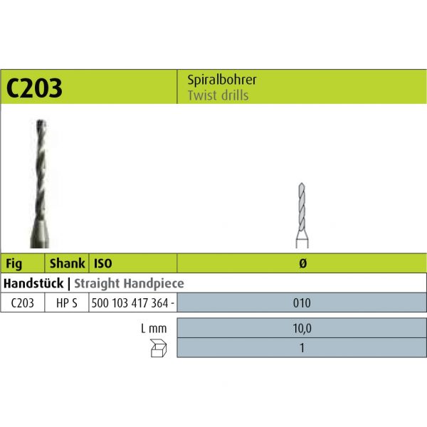 Jota C203 - 010 - HP S (Milling burs) -0