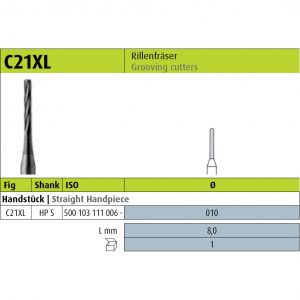 Jota C21XL - 010 - HP S (Milling burs) -0