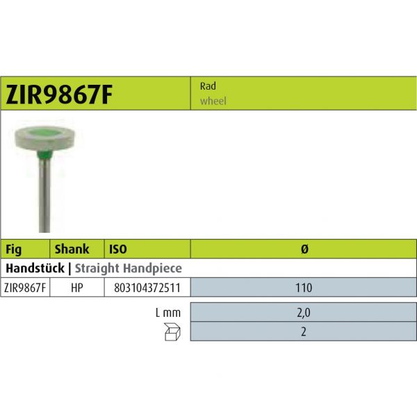 Jota ZIR9867F - 110 - HP (Polishers & Brushes) -0