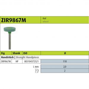 Jota ZIR9867M - 110 - HP (Polishers & Brushes) -0