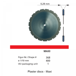 DFS - Plaster Discs - High - 153522-0